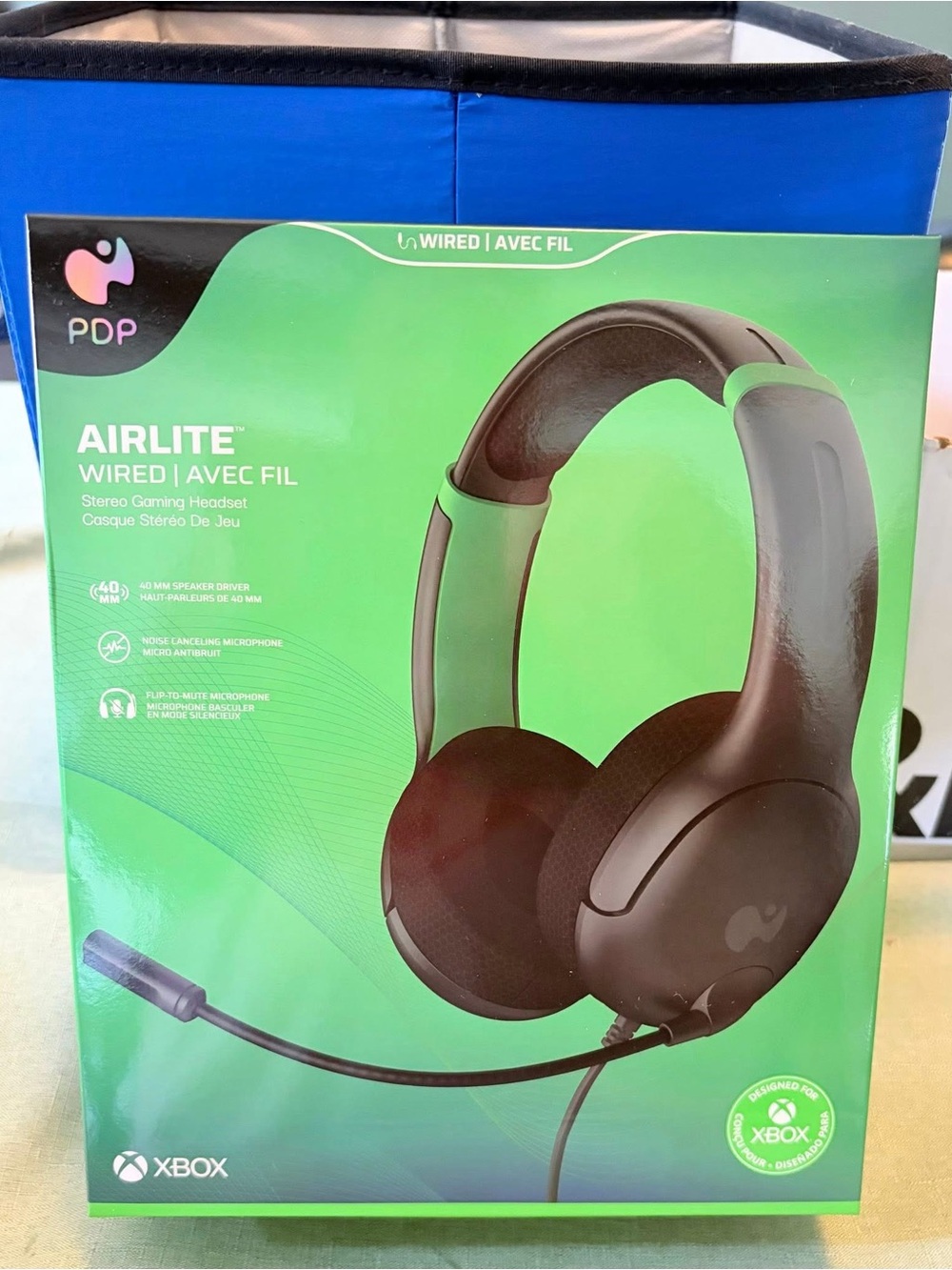 PDP Airlite Wired Gaming Headset in Black